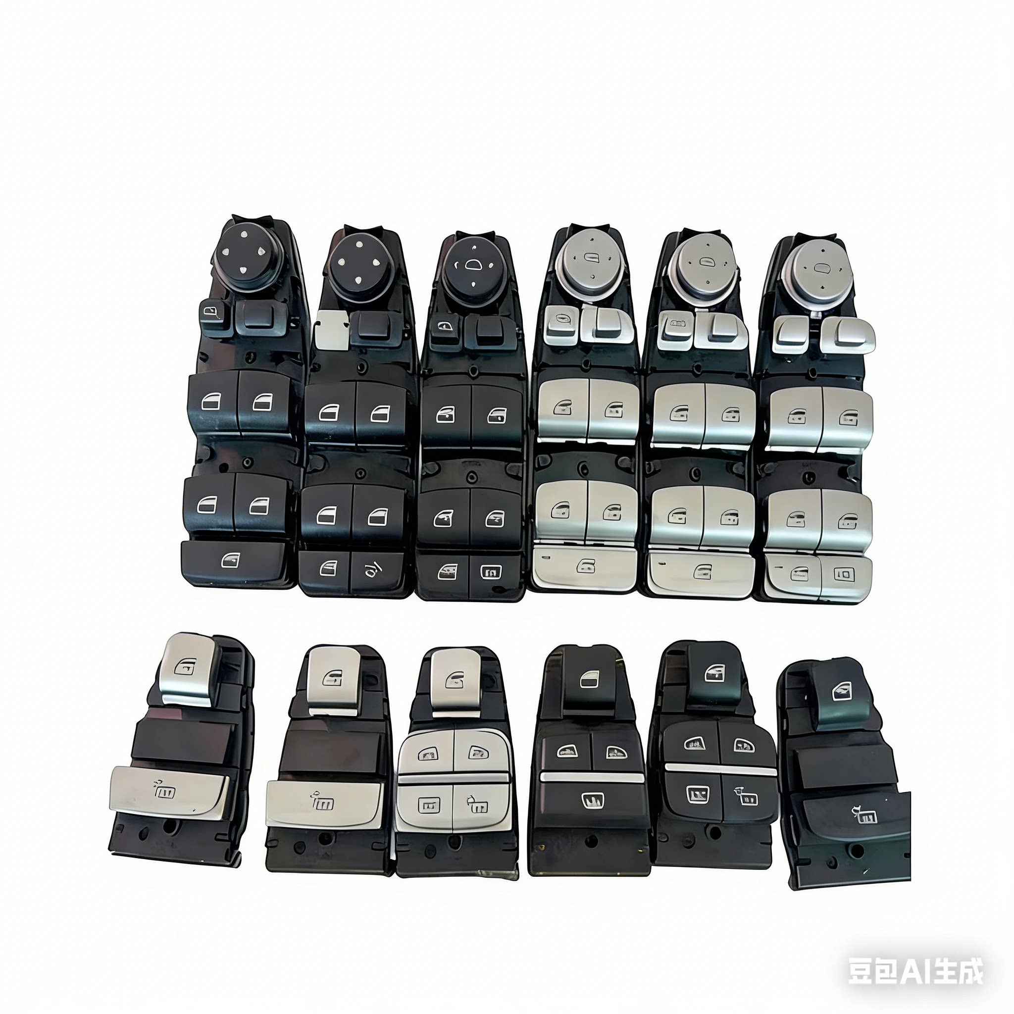 适用宝马X1X3玻璃升降器开关X5X6车左前窗升降控制按钮1系3系5系