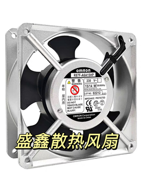 原装全新R87F-A6A15HP 230V 15/14W 50/60HZ 12038散热风扇