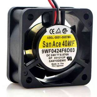 FANUC系统发那科4CM散热风扇 24V 三洋9WF0424F6D03 0.076A