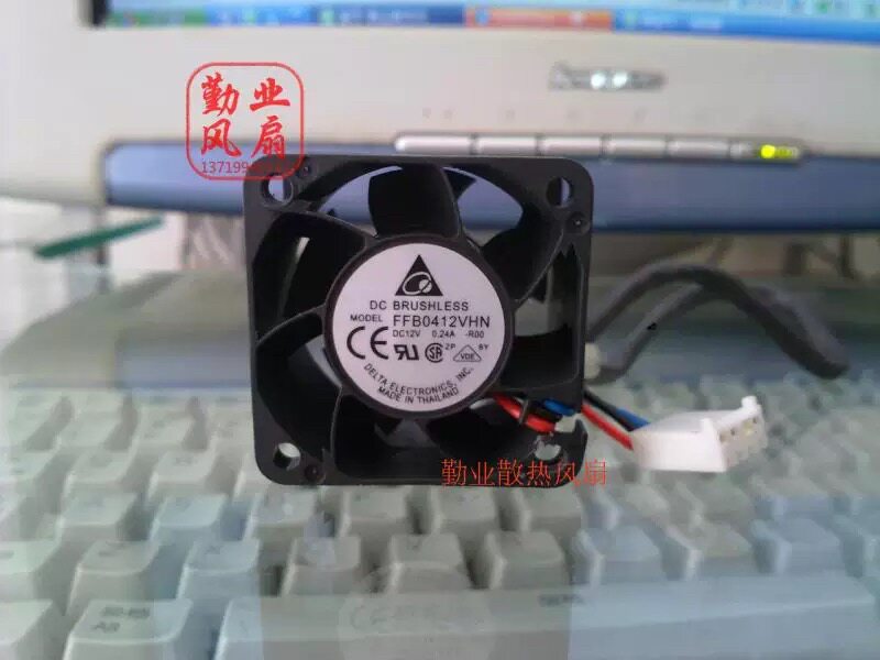 台达DELTA 4CM 1U服务器风扇 4028 12V 0.24A FFB0412VHN-ROO