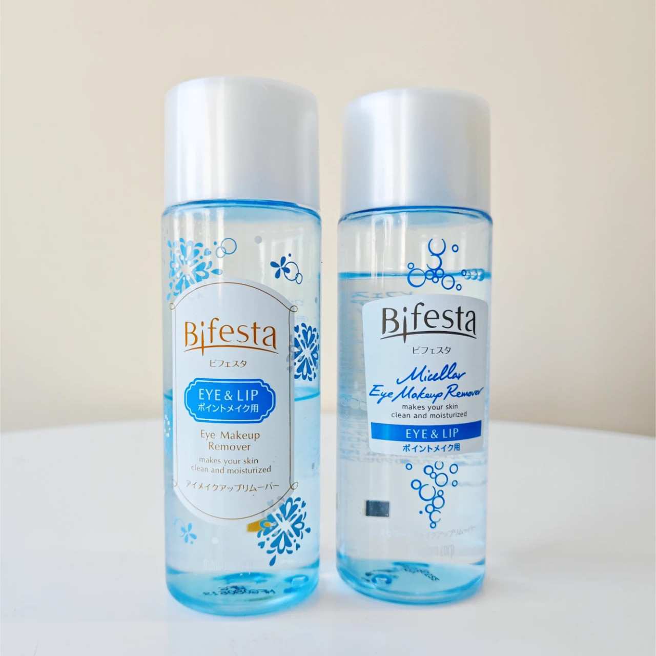 bifesta曼丹眼唇卸妆液 水油分离温和清洁145ml