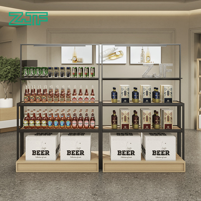 众匠坊新中式红酒展示架
