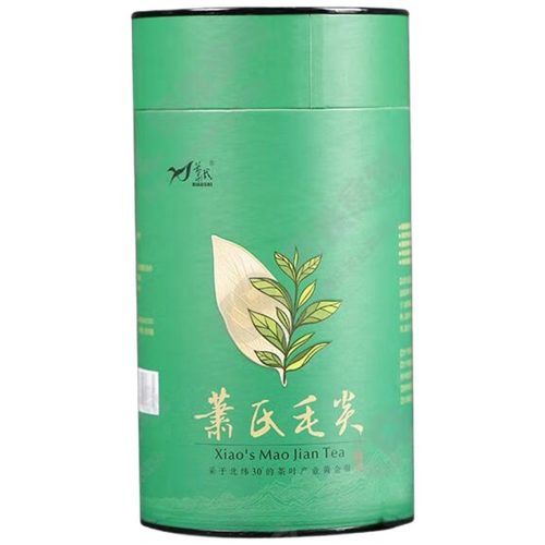 萧氏茶明前萧氏毛尖茶叶高山云雾绿茶三峡茗茶罐装250g