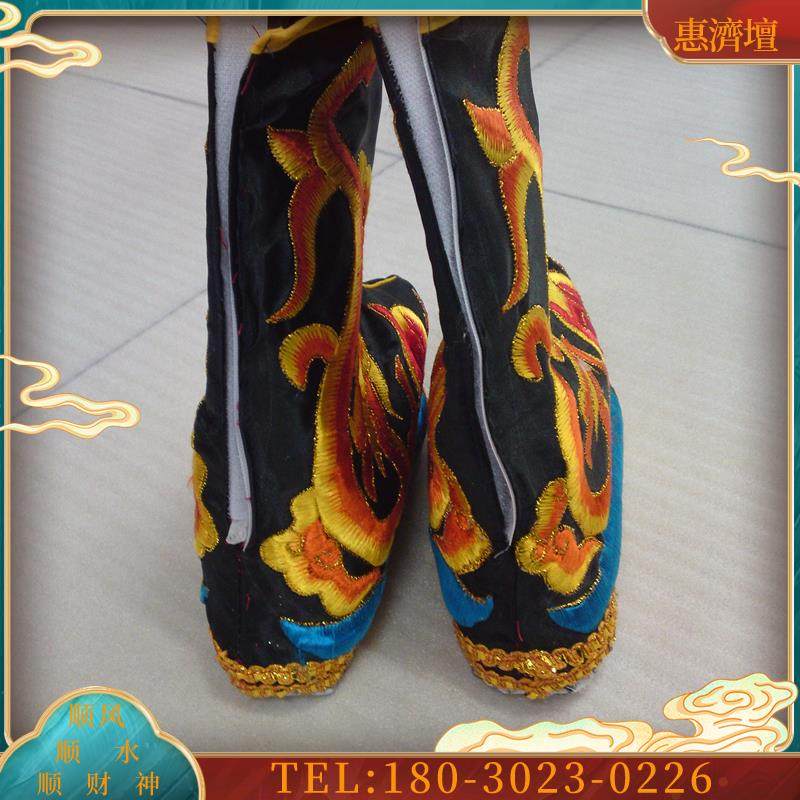 台版订制 软身佛像龙靴 凤鞋 花鞋 平绣 佛靴 佛鞋 妈祖花鞋 男靴,特色手工艺,刺绣,淘宝优惠券,粉丝福利购,淘宝优惠卷