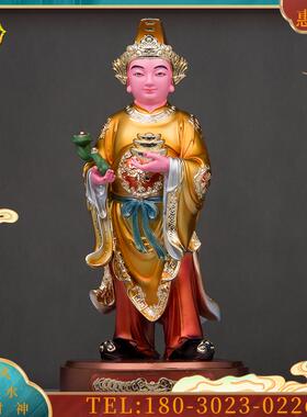 /10/16树脂金钱伯神像钱伯公阴差三爷伯阴神地府玄关摆件