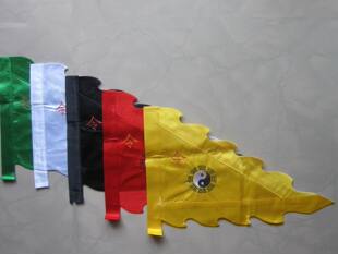 刺绣经旗五营令旗太极八卦旗五行旗五色小令旗刺绣五方旗五色旗