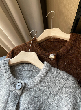 010508~「包邮 时髦又保暖」方格撞色设计~女士套头毛衣/针织开衫