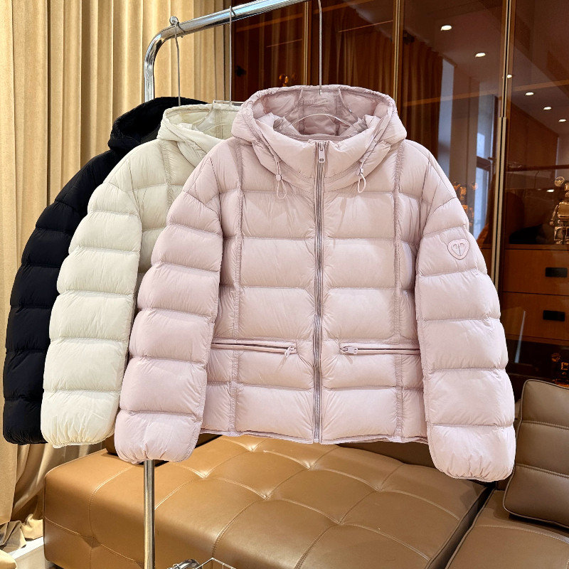冬季慵懒风粉色减龄宽松大码小个子加厚保暖防寒棉服外套女排骨服