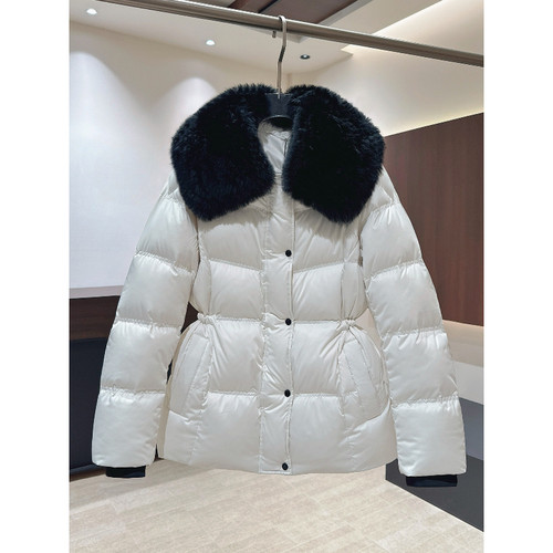 大毛领加厚保暖收腰显瘦小个子宽松大码气质棉服外套女翻领百搭潮