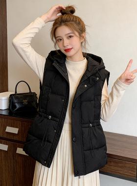 欧货连帽慵懒风设计感宽松大码小个子棉服外套女百搭面包服棉袄潮