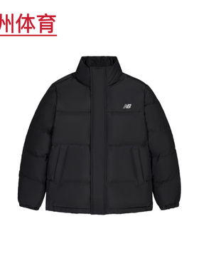 New Balance 立领宽松无弹加绒羽绒服 男 黑色AMJ43375-BK
