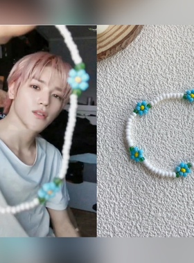 手工串珠串珠明星同款百搭情侣