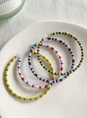 pupu串珠小众串珠原创未镶嵌女