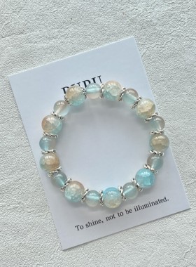 显白手链琉璃原创中国风未镶嵌