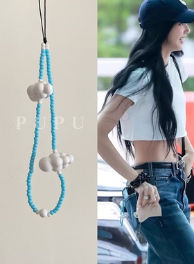 pupu串珠亚克力日韩未镶嵌情侣