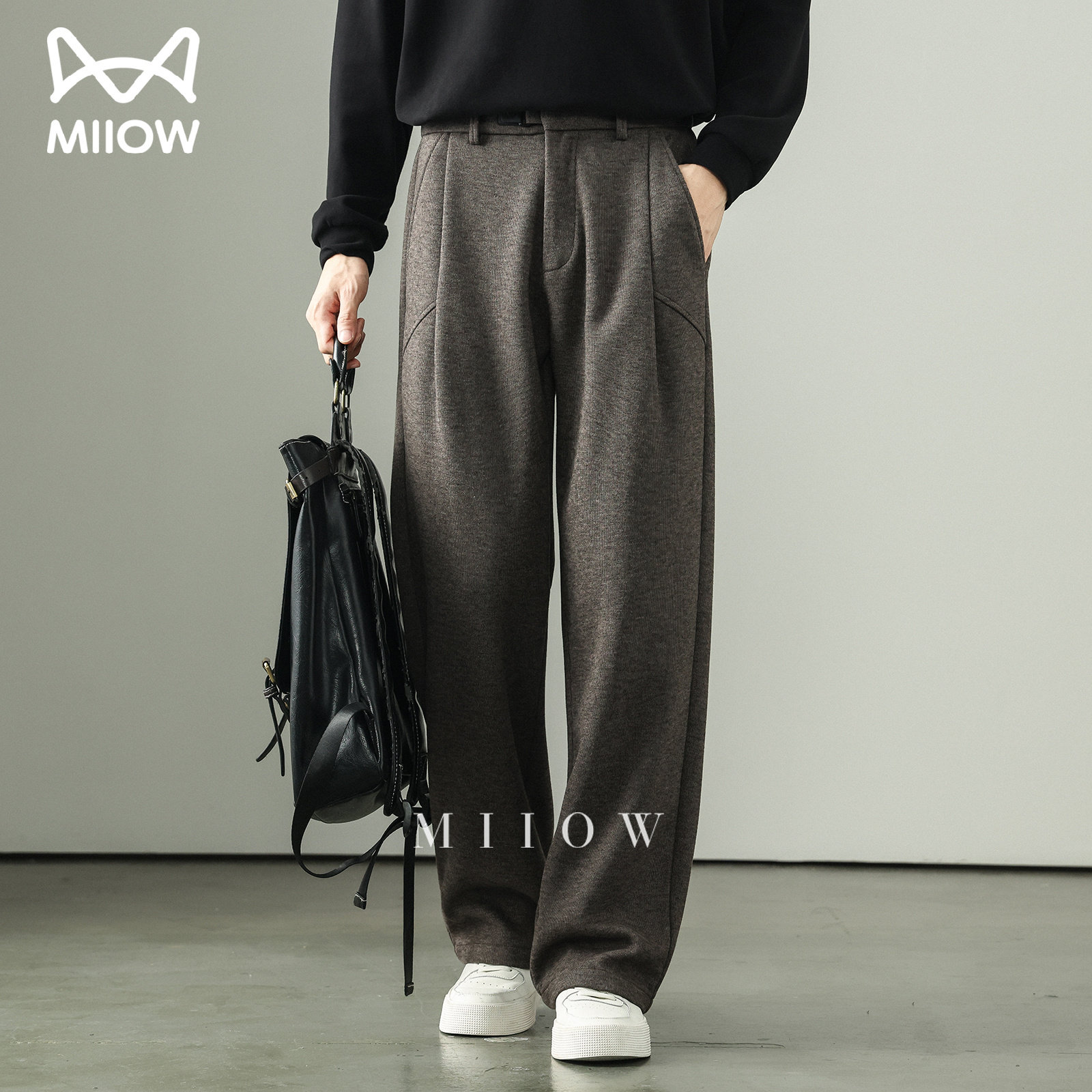 高级感轻奢休闲裤男新款轻商务