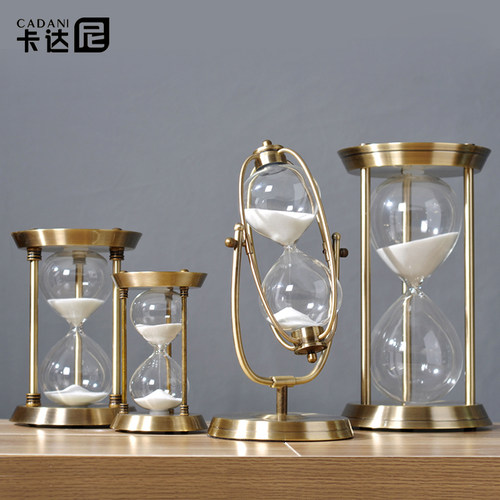 时间沙漏计时器创意欧式客厅装饰