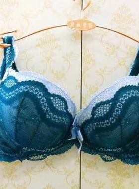 奥丝蓝黛B杯小胸侧收上托包容定型蕾丝花边加厚款5371B杯文胸包邮