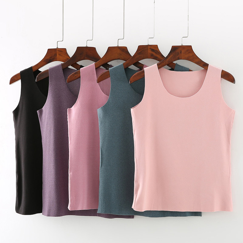 女士双面磨绒薄款中厚保暖内衣背心无袖坎肩秋冬弹力宽肩打底衫,女士内衣/男士内衣/家居服,保暖背心,淘宝优惠券,粉丝福利购,淘宝优惠卷