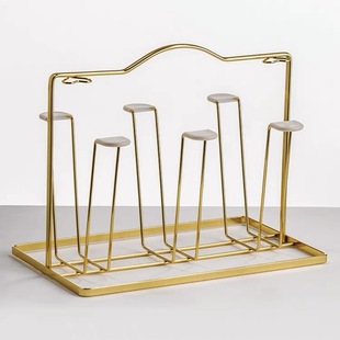 铁艺水杯沥水架家用铁杯架子置物架客厅杯架杯子收纳架