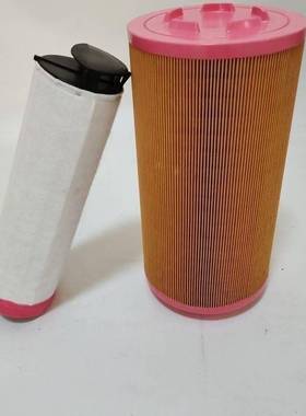 三一压路机空气滤K1937PU空气滤芯C20500空压机龙工LG6150空滤