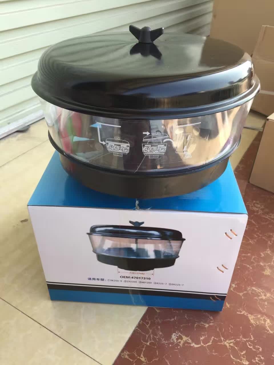 挖掘机配件空气预滤器日立ZAX200/200-3进气过滤器 沙漠滤防雨帽