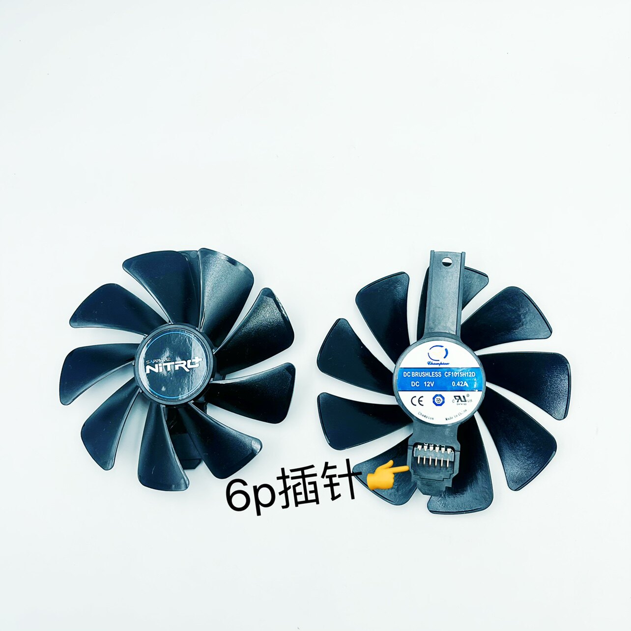 NEW SAPPHIRE SAPPHIRE RX5500 RX5600 5700XT ULTRA PLATINUM GRAPHICS FAN