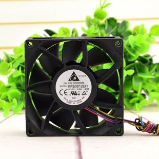 台达 12V 厘米 8CM PWM温控 8025 0.80A 暴力风扇 FFB0812EH