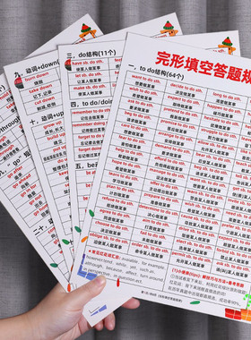 派仕恩英语语法顺口溜大全整个体系口诀初中小学生背诵训练