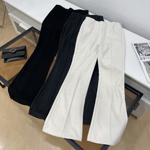 休闲裤女2025年秋冬季新款时尚女装潮流韩版高腰直筒