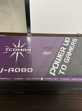 TCOMAS钛钽水冷SJ-A080 黑色 360水冷散热器