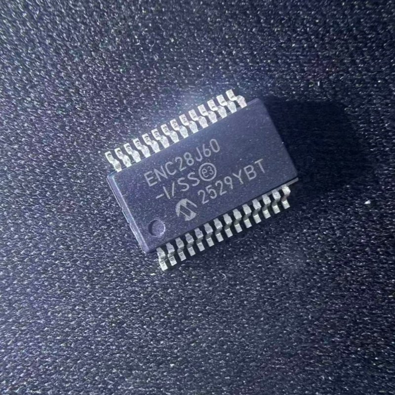ENC28J60-I/SS SSOP-28 以太网控制器 丝印 2529YBT 全新原装正品