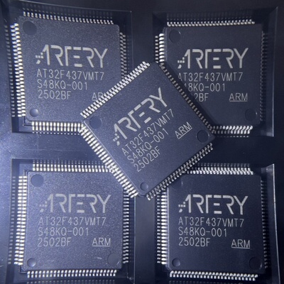 AT32F437VMT7 LQFP-100(14x14) 单片机(MCU/MPU/SOC) 原装正品