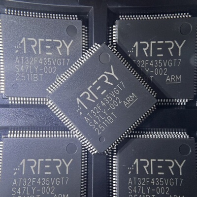 AT32F435VGT7 LQFP-100 单片机(MCU/MPU/SOC) 全新原装正品