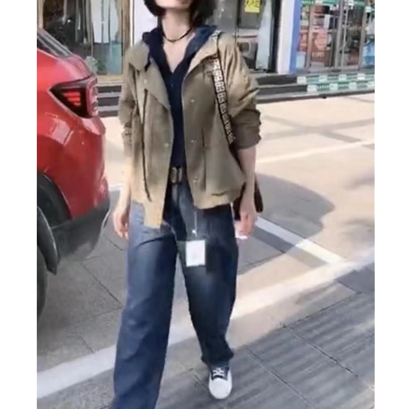 今年流行特惠发603大爱美依缘2025早春新款韩版女款长袖短外套