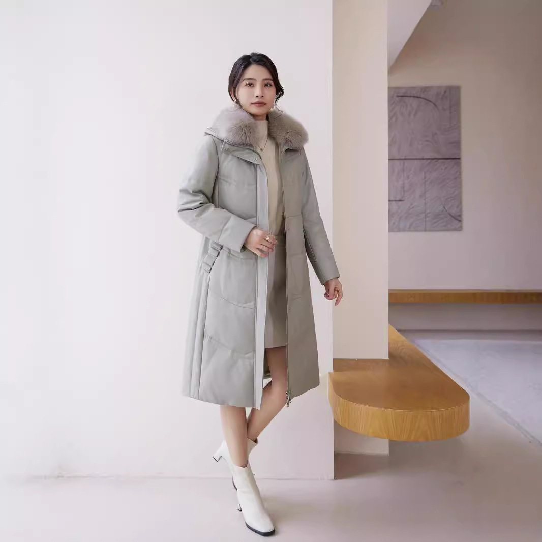 今年流行特惠海宁2024年冬新款绵羊皮真皮皮衣羽绒服外套女中长款,女装/女士精品,皮衣,淘宝优惠券,粉丝福利购,淘宝优惠卷