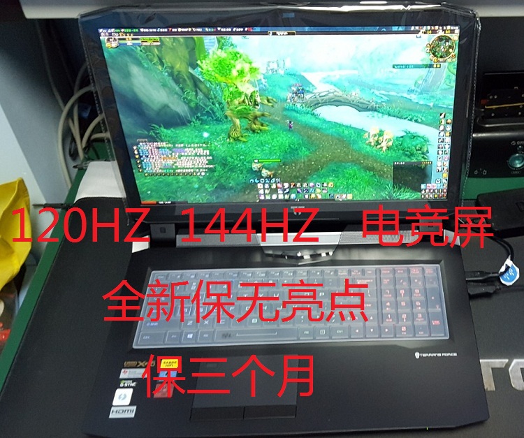 15.6 17.3寸笔记本P775 P870 X170SM 4K电竞屏幕120HZ 144HZ色域