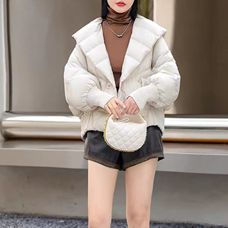 今年流行特惠羽绒服女款高级感冬季短款反季清场2025新款平湖
