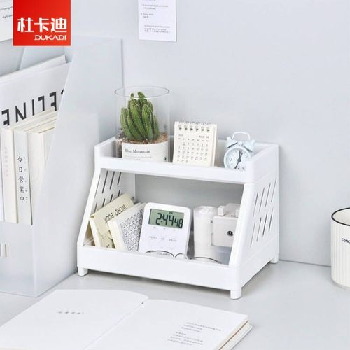 双层学生ins风神器桌面置物架