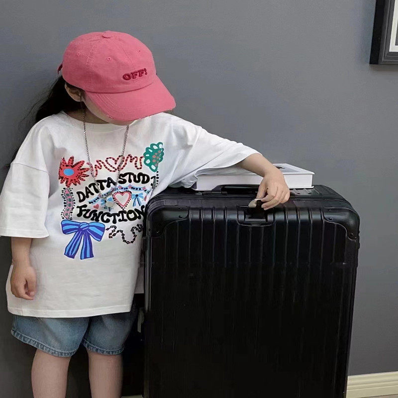 韩国短袖童装中大童夏季