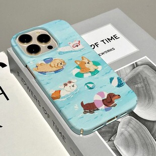 nova11 p50e小米13新款 12适用opporeno11荣耀90一加ace2pro 适用iPhone15promax苹果14华为mate60 游泳小狗狗