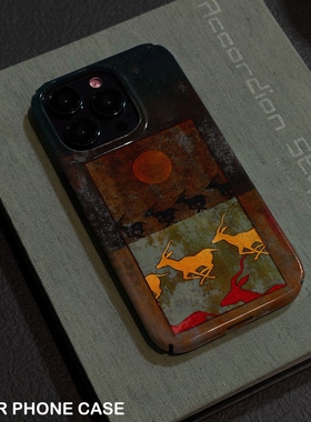 适用iPhone16promax苹果17小米17pro新款mate60华为p70荣耀200菲林nova13手机壳oppofindx8软vivos20逐日小鹿