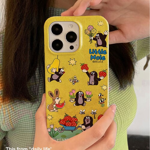 卡通满屏适用苹果17手机壳vivoS19华为P80mate70小米14Ultra /15promax新款oppofindx8个性荣耀300软vivox200