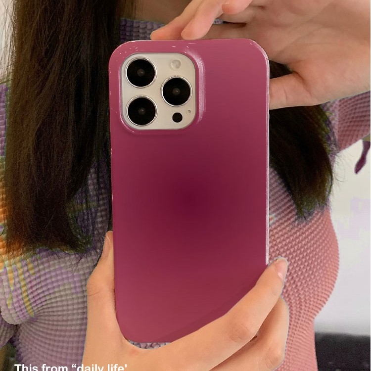 胭脂渐变红适用iPhone16promax苹果14小米15新款m