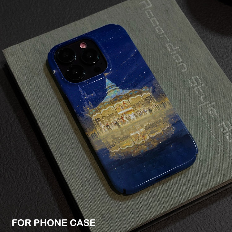 适用iPhone16promax苹果14小米15新款mate70华为p70nova13荣耀200手机壳opporeno14软壳vivox100艺术旋转木马