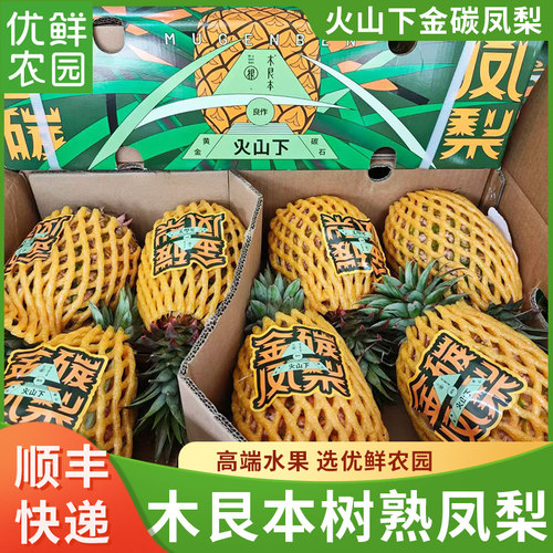 木良本古法自然熟香甜多汁凤梨
