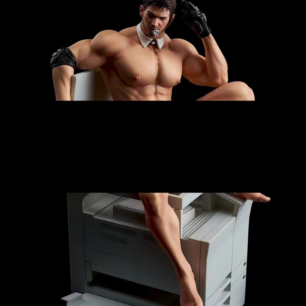 威漫暴力与臣服克里斯手办