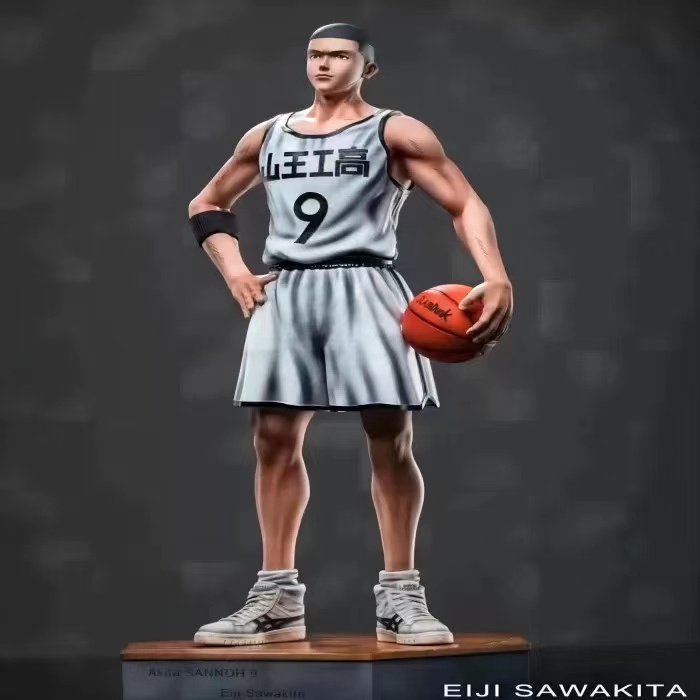 灌篮高手泽北荣治灌篮手办动漫