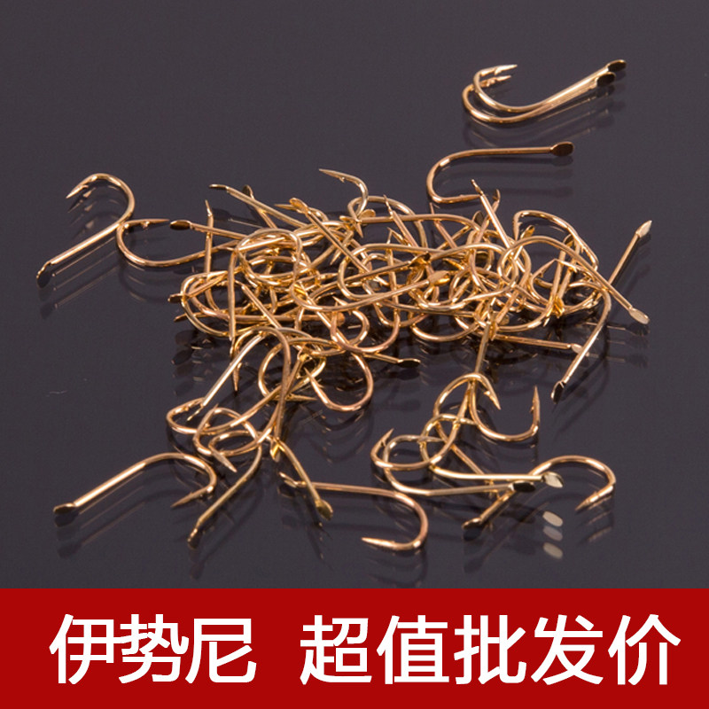 伊势尼有倒刺鱼钩金袖黑袖户外垂钓用品鱼钩溪流 垂钓小配件渔具|ruв категории открытый/альпинизм/в поход/Поездки товаров, Рыбалка оборудования, крючок - от Buy2taobao.com для оказания профессиональной услуги покупки агента Taobao