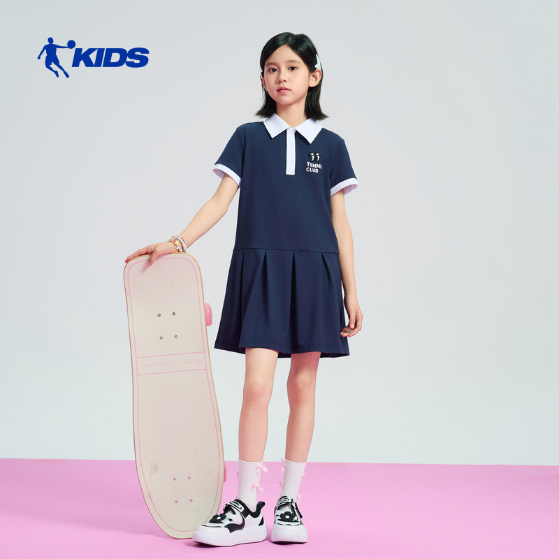 乔丹女童连衣裙2026夏季